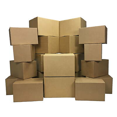#ad ValueSupplies 20 Boxes Small Medium Boxes Combo Moving Kit $24.62