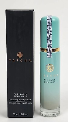 #ad TATCHA The Satin Skin Mist 1.35 fl oz Balancing Liquid Powder New In Box $39.98