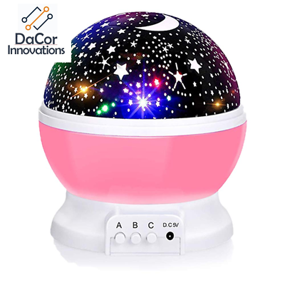 #ad Night Light for Kids Color Changing Star Light Modes 360°Rotating Moon Projector $14.95
