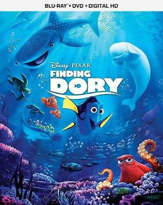 #ad Finding Dory BD Combo Pack 2BD DVD Digital HD Blu ray VERY GOOD $3.53