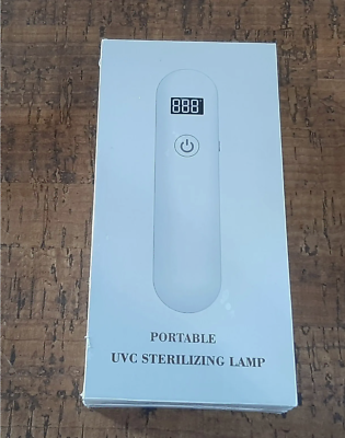 #ad Portable LED UVC Disinfection Lamp Germicidal Sterilizer Light Sealed NEW $7.50