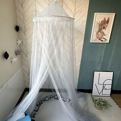 #ad Encrypted Dome Mosquito Net Hanging Type Court Princess Mosquito Net $14.65