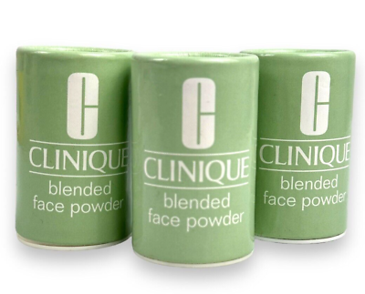 #ad Clinique Blended Face Powder 08 Transparency Neutral Lot of 3 Travel Size .15 oz $11.69