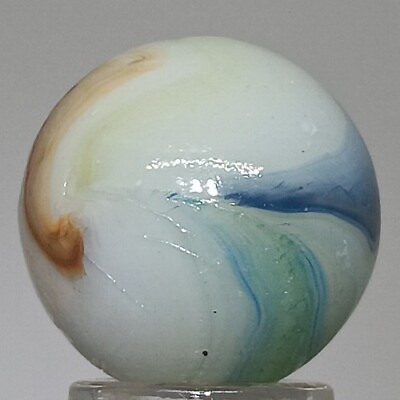 #ad Imported Swirl Marble .67 Inch Mint Condition Combined Shipping $12.00