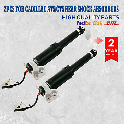 #ad Pair Electric Rear Shock Absorbers for Cadillac ATS 2013 2019 CTS 2014 2019 $472.00