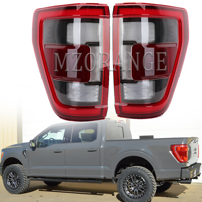 #ad For 2021 2023 Ford F150 XLT Tail Light Lamp Incandescent Upgrade Raptor Style $452.09