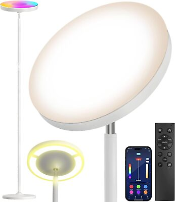 #ad Keepsmile Double Sided Lighting LED Floor Lamp 36W 2600LM Bright RGB Floor Lamp $64.25