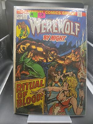 #ad Werewolf by Night #7 Marvel 1973 Comics Book $85.00