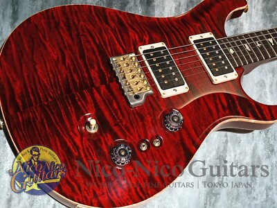 #ad PRS 2020 Custom24 10Top 35th Anniv Black Cherry Used Electric Guitar w Hard Case $6659.99