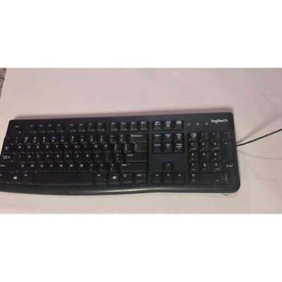 #ad Genuine Logitech K120 wired Keyboard Model Y U0036 $20.00