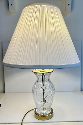 #ad #ad Waterford Lamps Electric Lamp and Shade 22quot; $199.99