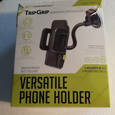 #ad Bracketron Best Selling TripGrip Window amp; Vent Mount Versatile Phone holder $14.50