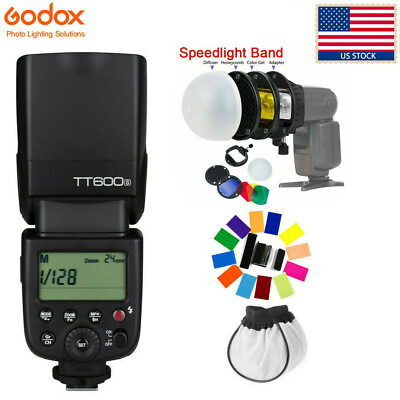 #ad US Godox 2.4G HSS GN60 TT600S Camera Flash Speedlite for SonySpeedlight Band $71.99