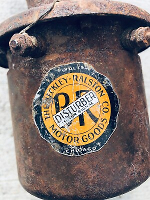 #ad Antique Beckley Ralston Warning Signal Horn DISTURBER MOTOR SIGNAL 6V Z2 $99.00