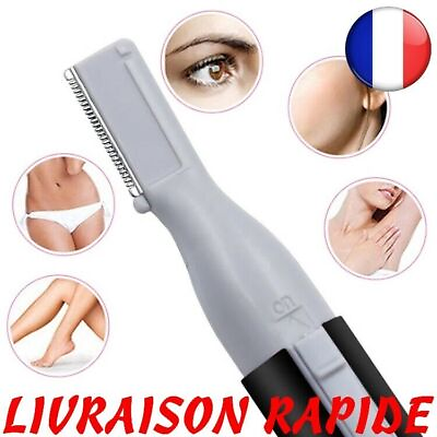 #ad Eyebrow Scissors Electric Face Hair Trimmer Mini Portable Women Shaver $11.70