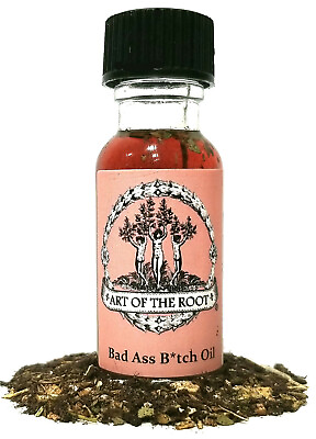 #ad Bad Ass B*tch Oil Power Success Influence Confidence Hoodoo Voodoo Wicca Pagan $8.99