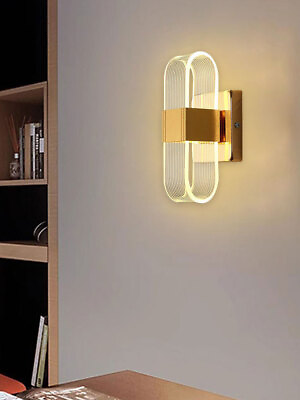 #ad LED Wall Lamp Bedroom Wall Sconce Light Living Room Corridor Light Fixture Decor $25.02