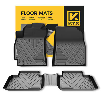 #ad All Weather Floor Mats Liners TPE Rubber For 2021 2022 2023 Hyundai Elantra $52.99