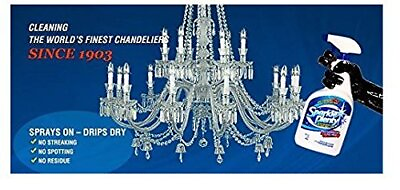 #ad Crystal Chandelier Cleaner Spray Drips Dry Home Cleaning Supplies Cryst... $56.92