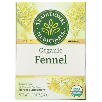 #ad Traditional Medicinals Organic Fennel Tea 16 Bag S $9.41