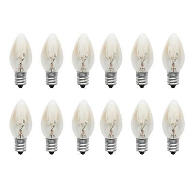 #ad 1 6 12 Pack Salt Rock Lamp Bulb 10 Watt Light Bulbs for Himalayan Lamps $7.89