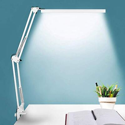 #ad bzbrlz led desk lamp metal swing arm lamp eye caring architect task $34.33