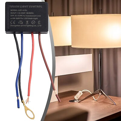 #ad Reliable Touch Sensor for 220V Lamps LED and Incandescent Compatible $7.22