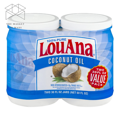 #ad Louana 100% Pure Coconut Oil 30 Fl Oz 2 Pack ✅✅✅ $19.29