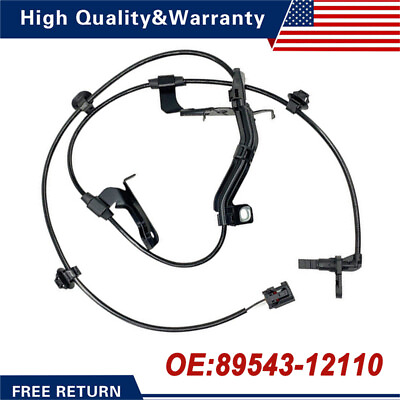 #ad 89543 12110 ABS Wheel Speed Sensor Front Left For Toyota Corolla 2019 2022 NEW $14.76