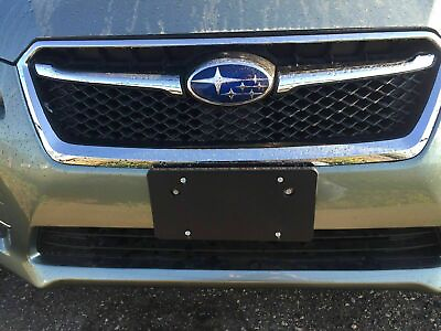 #ad Front Bumper Round Holes License Plate Bracket for SUBARU NO DRILLING REQUIRED $12.95