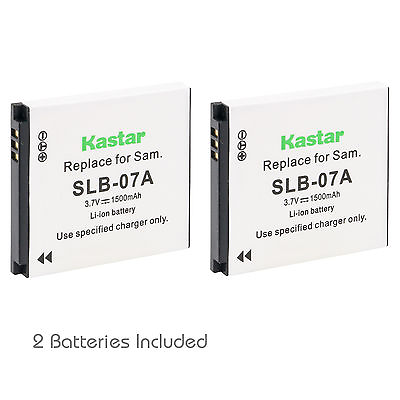 #ad Kastar SLB 07A Battery Charger Samsung ST600 TL100 TL210 TL220 TL225 TL90 Camera $5.99