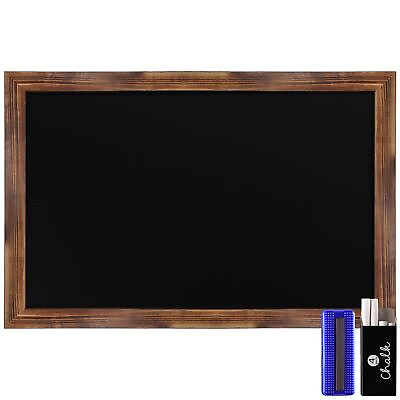 #ad Rustic Magnetic Wall Chalkboards Torched Brown 24 x 36 Inch $86.48