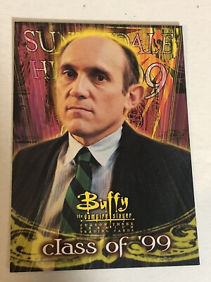 #ad Buffy The Vampire Slayer Trading Card #86 Armin Shimmerman $1.69