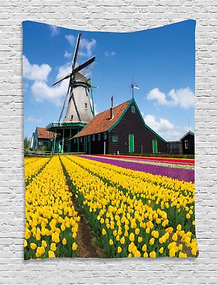 #ad Windmill Tapestry Wall Hanging Decoration for Room 2 Sizes Available $29.99