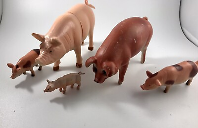#ad Pig Farm Pig Family Fun Group Of Pigs $9.99