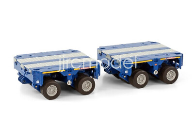 #ad 1 50 WSI for SCHEUERLE INTER for COMBI SET 2 AXLE 2X BLUE for PREMIUM LINE toy $107.01