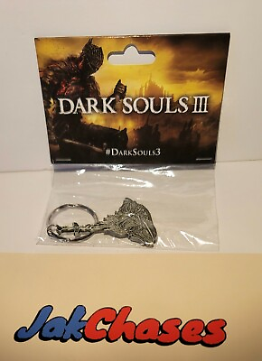 #ad Dark Souls 3 Promotional Metal Bonfire Keychain Sealed $6.99