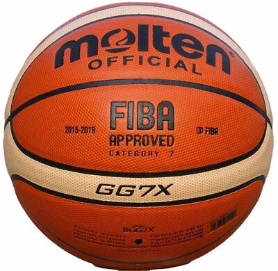 #ad Basketball GG7X Official Ball Size 7 PU Leather Outdoor Indoor Match Training $21.60