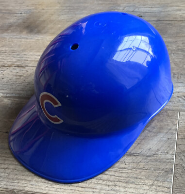 #ad 1969 CHICAGO CUBS Full Size Plastic Batting Helmet Souvenir MLB LemonHead Logo $8.59