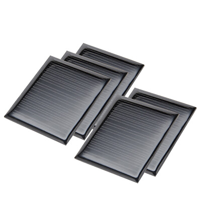 #ad 5Pcs 5V 60mA Poly Mini Solar Cell Panel Module DIY for Phone Toys Charger $8.37