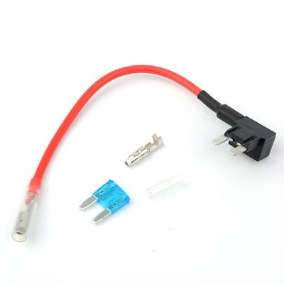 #ad 2 PCS Small ACS Add A Circuit Piggy Back Pluggable MINI Blade Tap Fuse Holder L $1.88