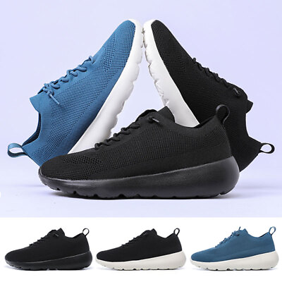 #ad Unisex Sneakers Low Top Casual Shoes Outdoor Running Shoes Lace Up Mesh Size 45 $30.99