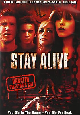 #ad Stay Alive The Director#x27;s Cut Widescreen Edition DVD Jon Foster $9.74