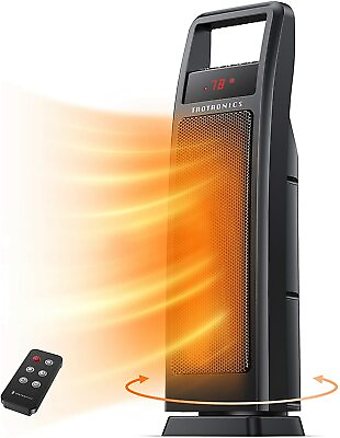 #ad Taotronics TT HE008 Dual PTC 1500W Portable Electric Heater Remote Control DI35 $39.99