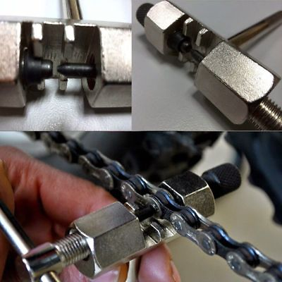 #ad Bike Portable Steel Chain Breaker Splitter Cutter Bicycle Repair Cycling Tool US $5.89