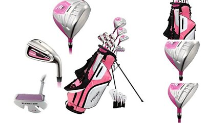 #ad M5 Ladies Womens Complete Right Handed Golf Right Hand Petite Size 1quot; Pink $448.33