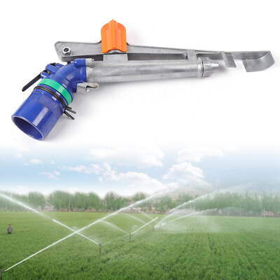 #ad 2.62quot; Agriculture Irrigation Spray Gun Water 360 Adjustable Sprinkler Zinc Alloy $39.90