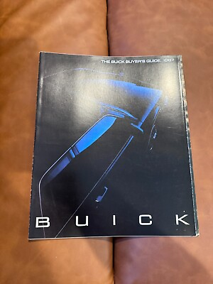 #ad Vintage Original 1987 Buick buyer#x27;s Guide Sales Catalog Brochure $3.50