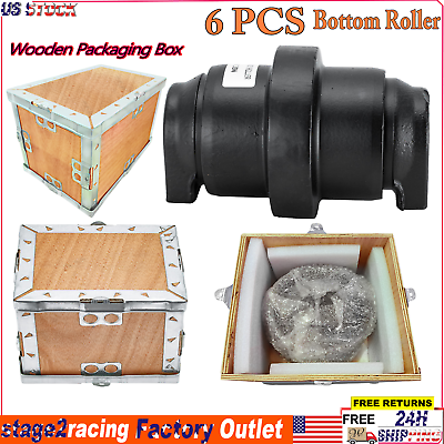 #ad 6pcs Track Rollers Bottom Roller For IHI 35N Heavy Equipment Mini Excavator $729.00