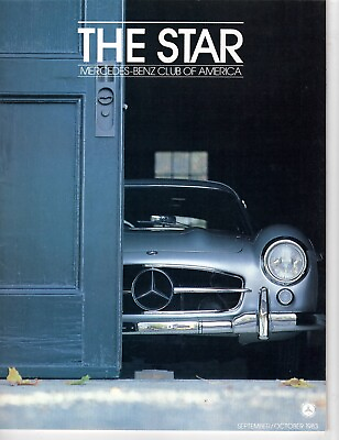 #ad THE STAR MERCEDES BENZ Club of America Magazine September October 1983 2 1 $6.99